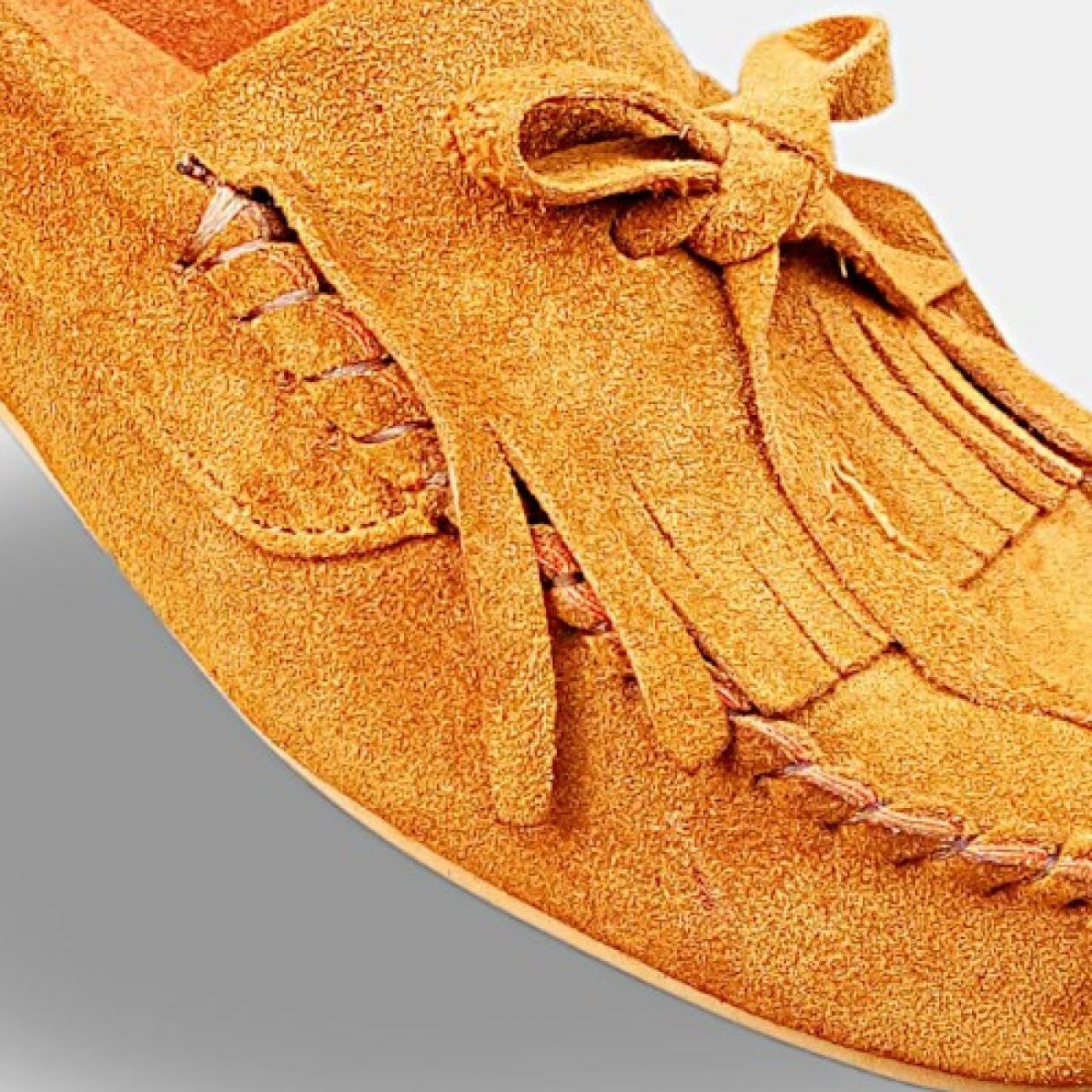 Mokasina Suede me Fjongo